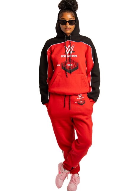 Sweat Tracksuit Women – Red