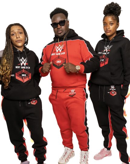 WWE Unisex Sweat Tracksuit - Red